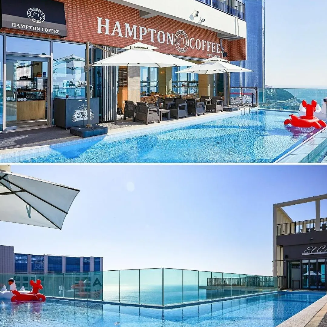 Mansion216, Haeundae Beach'S New Residence Is 2 Minutes Away From Haeundae Station And Offers Luggage Storage Service And Early Check-In, 31St Floor City View South Korea